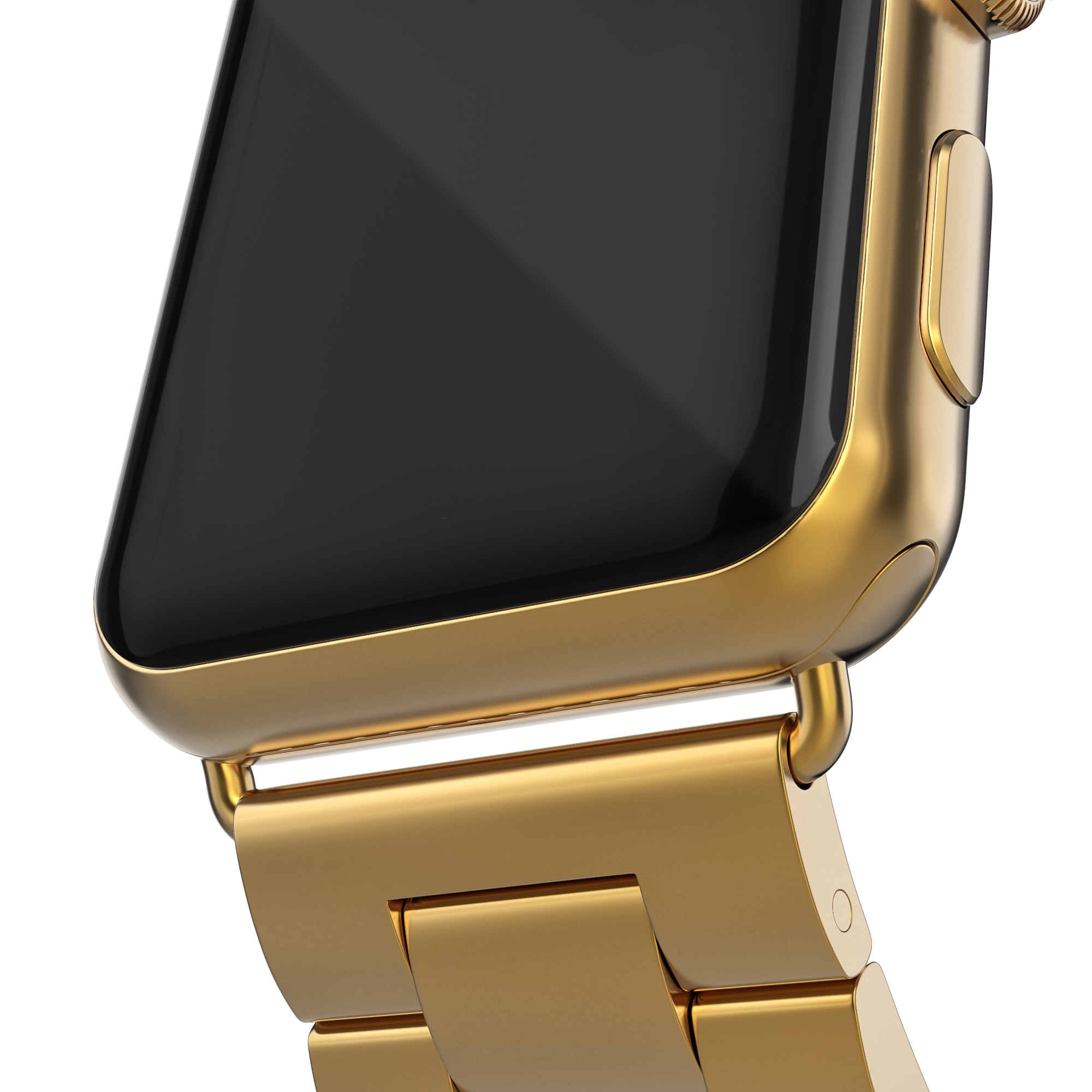 Metalarmbånd Apple Watch 45mm Series 7 guld