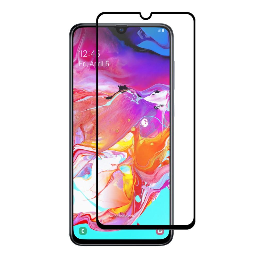 Full Glue Tempered Glass Galaxy A70 Black