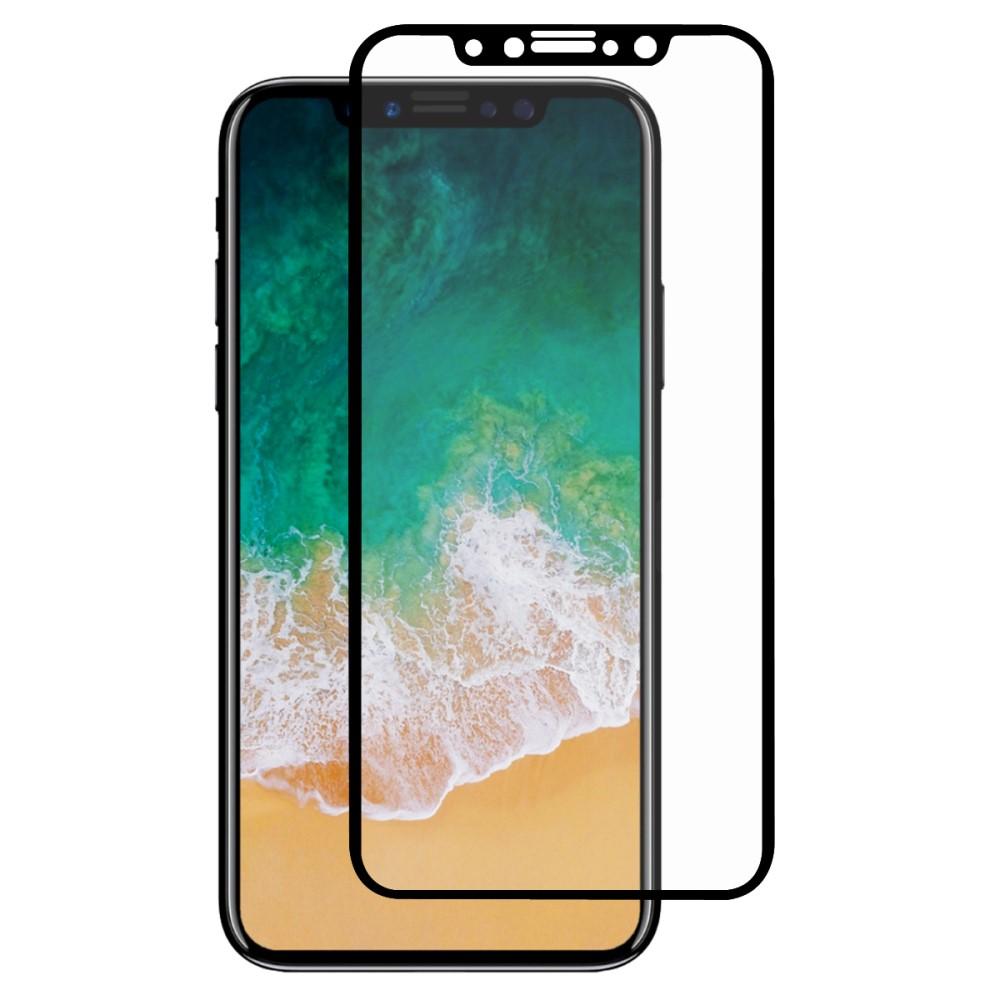 Full Glue Tempered Glass iPhone X/XS Black