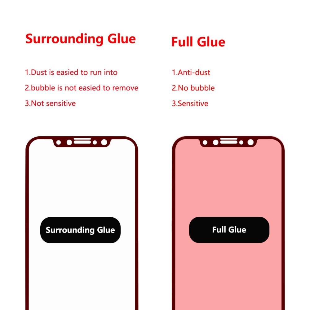 Full Glue Tempered Glass iPhone 11 Pro Black