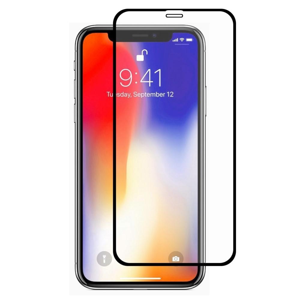 Full Glue Tempered Glass iPhone XR Black