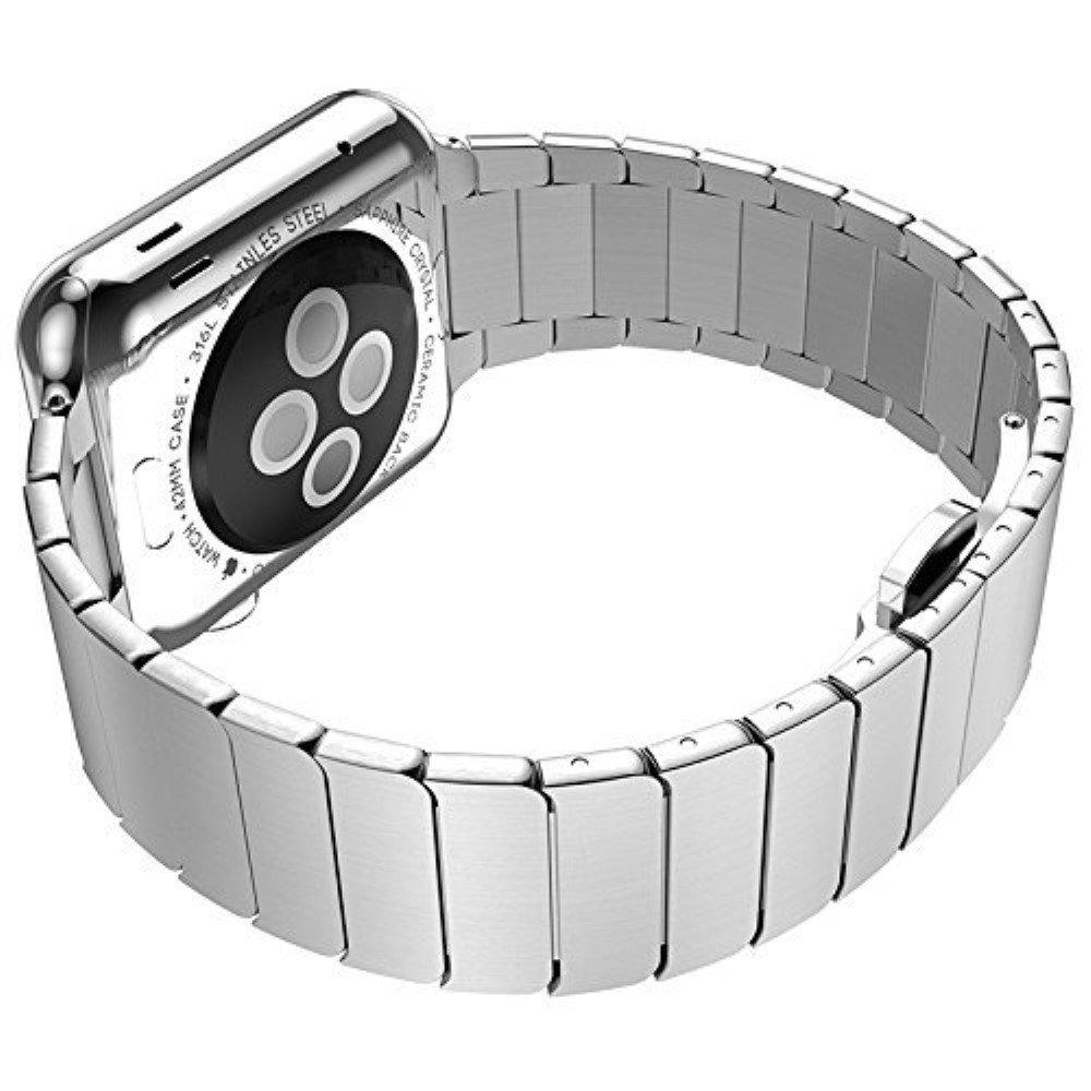 Lænkerem Apple Watch 42/44/45 mm sølv
