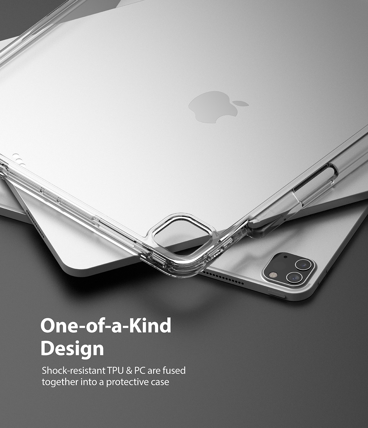 Fusion Plus Case iPad Pro 12.9 5th Gen (2021) Clear