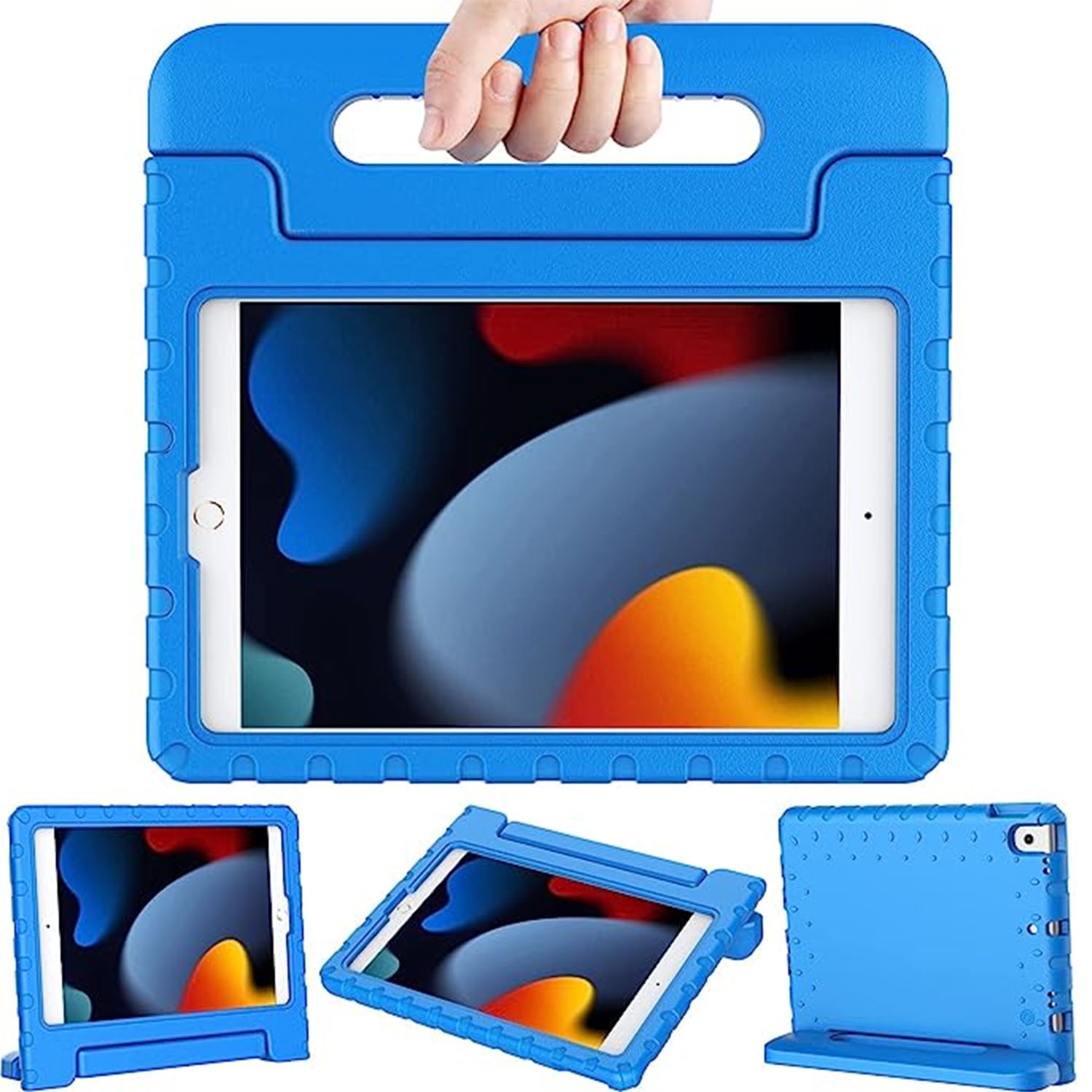Stødsikker EVA Cover iPad 10.2 9th Gen (2021) blå
