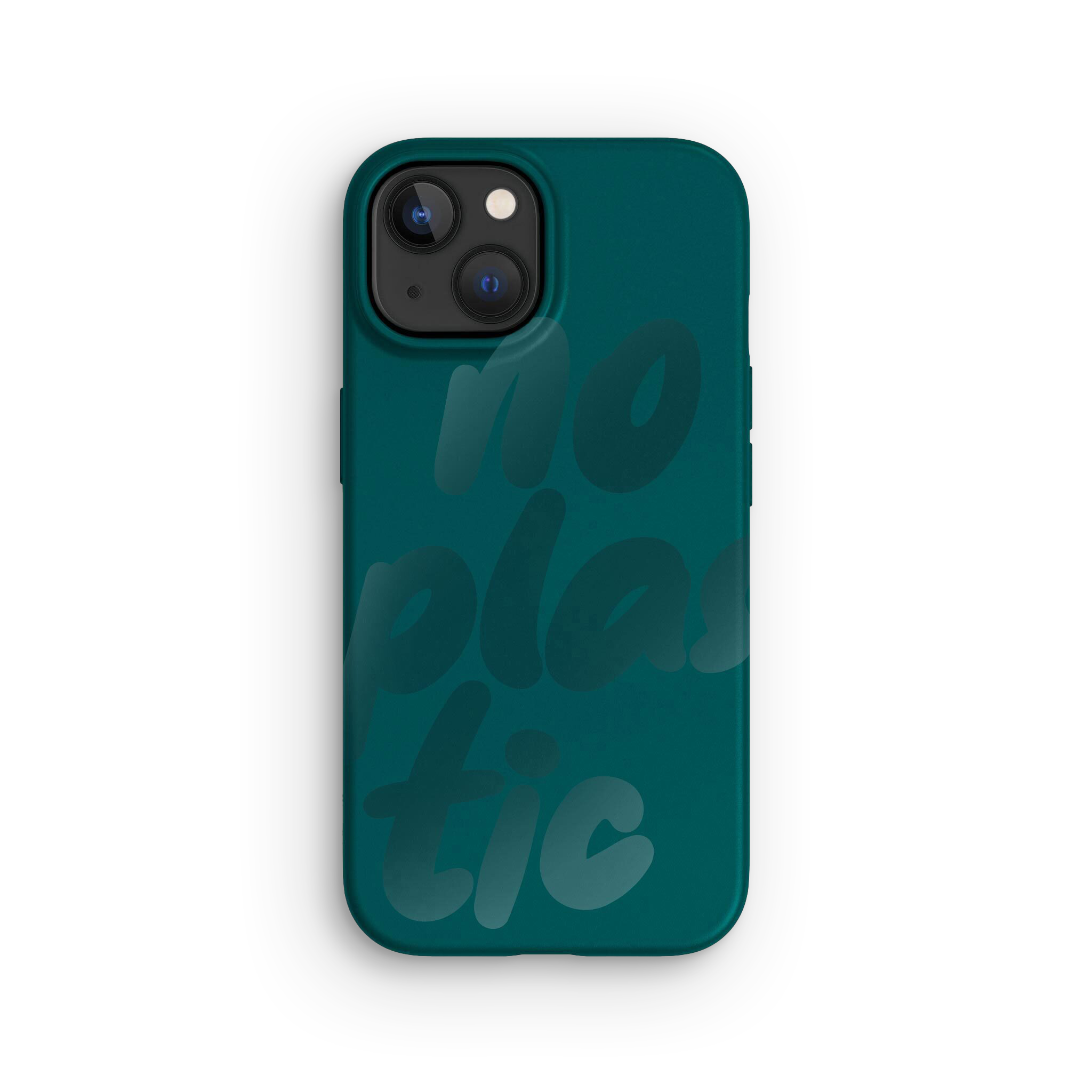 Cover iPhone 15, No Plastic Tropical Green