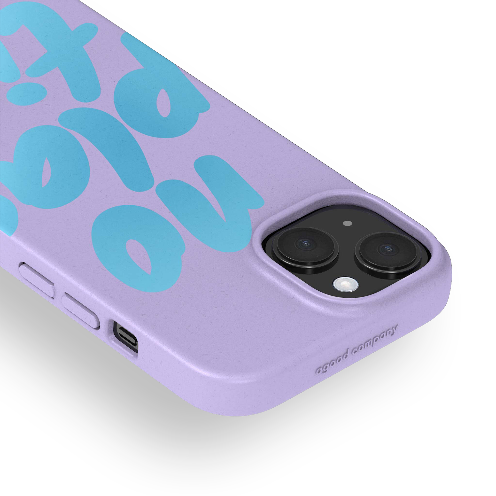 Cover iPhone 15, No Plastic Lilac