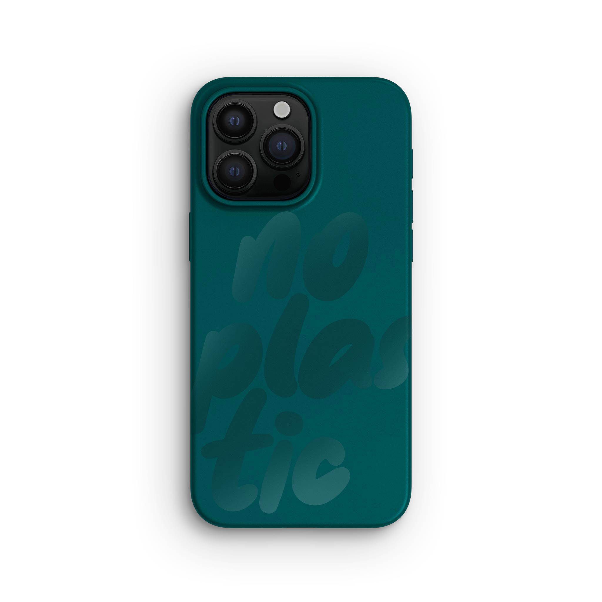 Cover iPhone 15 Pro Max, No Plastic Tropical Green