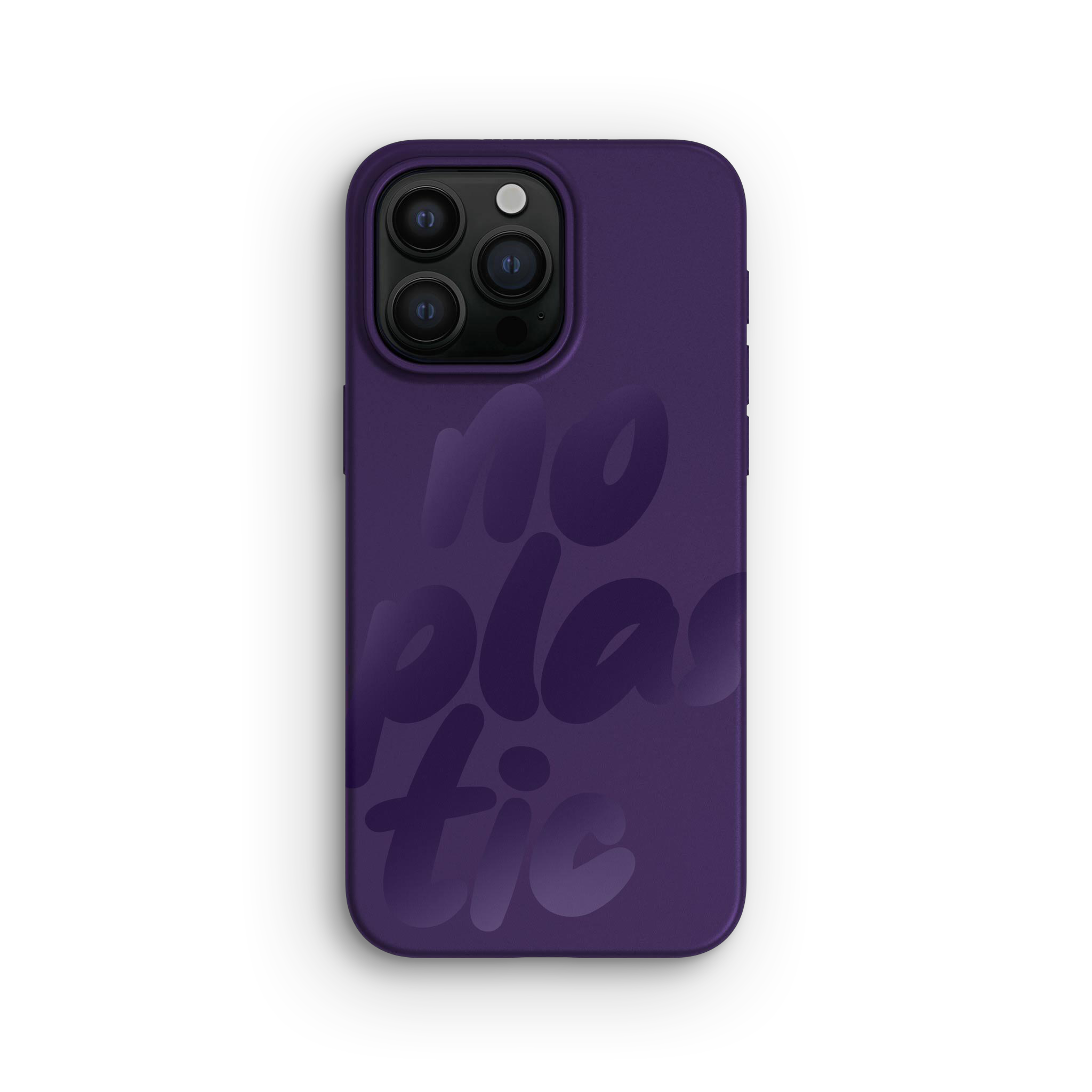 Cover iPhone 15 Pro Max, No Plastic Blackberry Purple