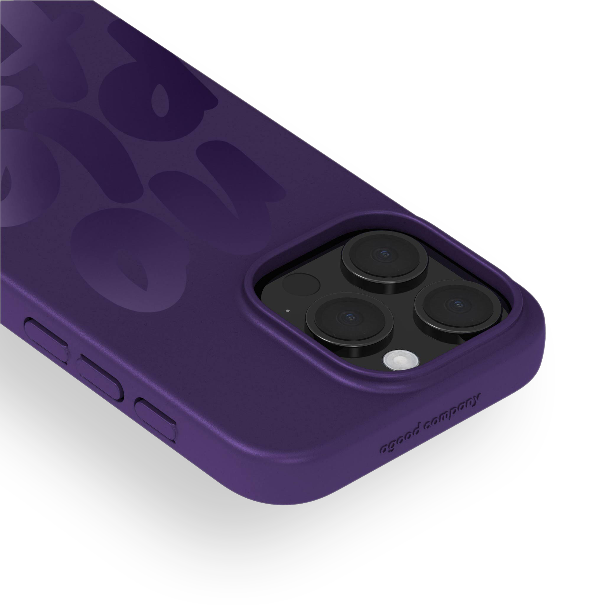 Cover iPhone 15 Pro Max, No Plastic Blackberry Purple