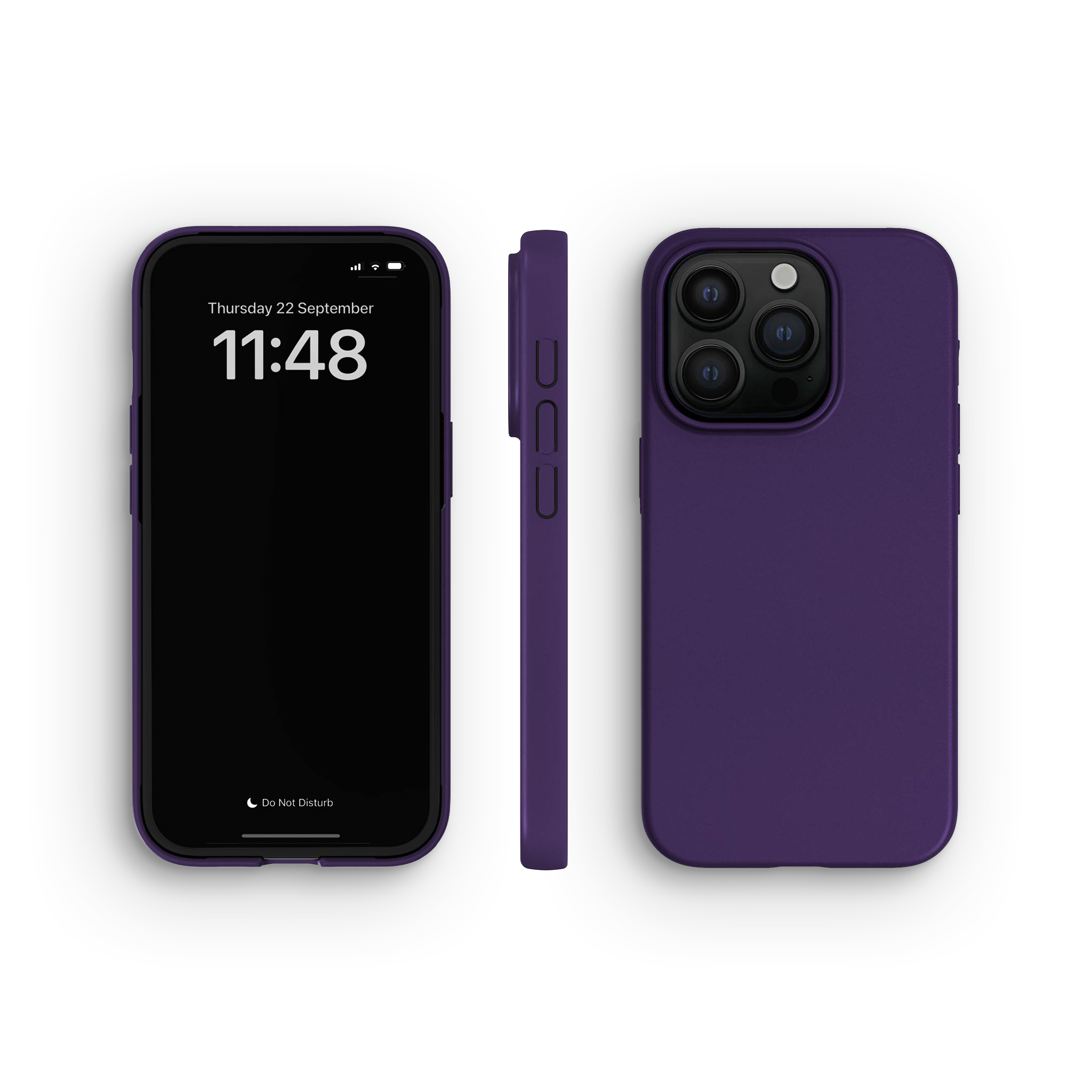 Cover iPhone 15 Pro, Blackberry Purple