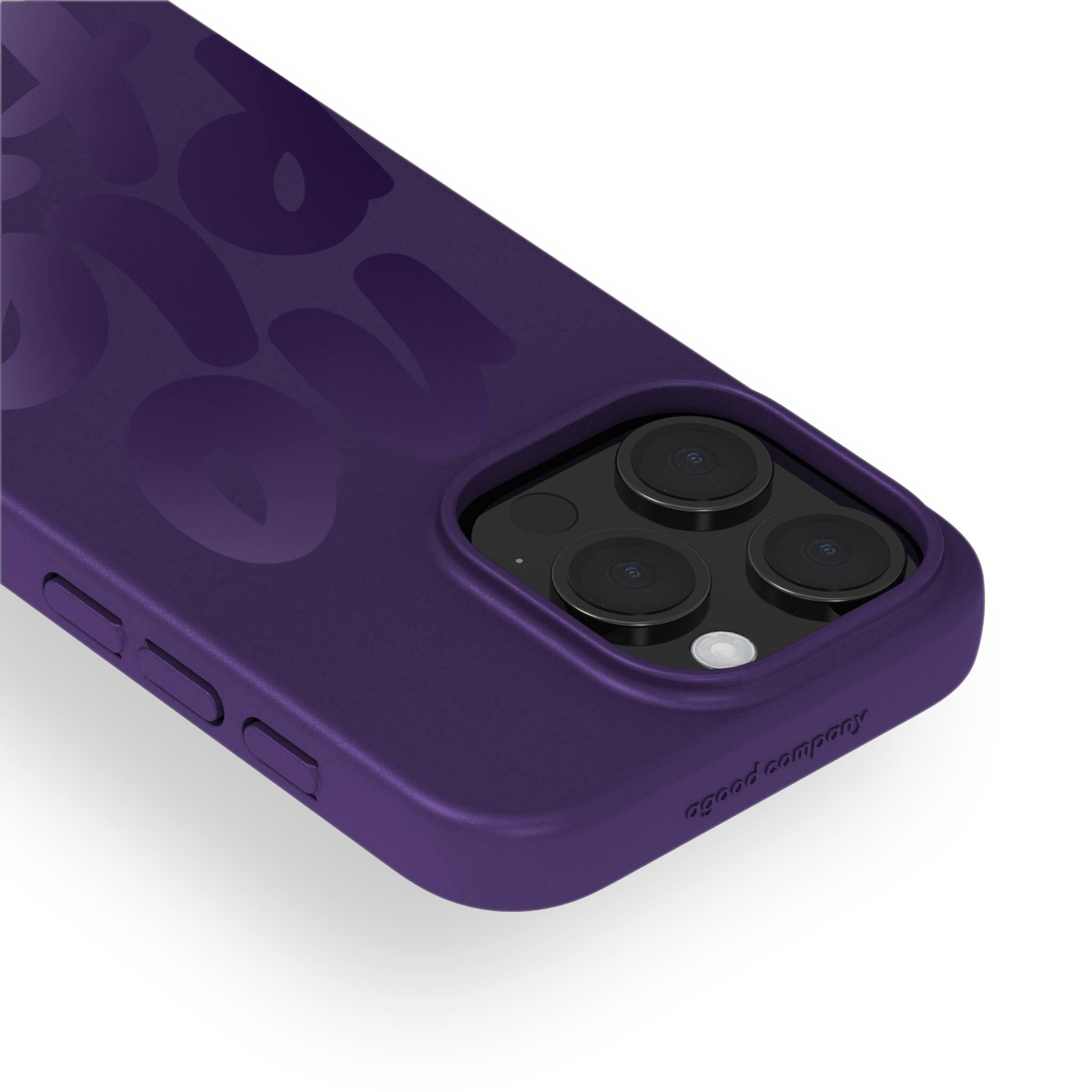 Cover iPhone 15 Pro, No Plastic Blackberry Purple