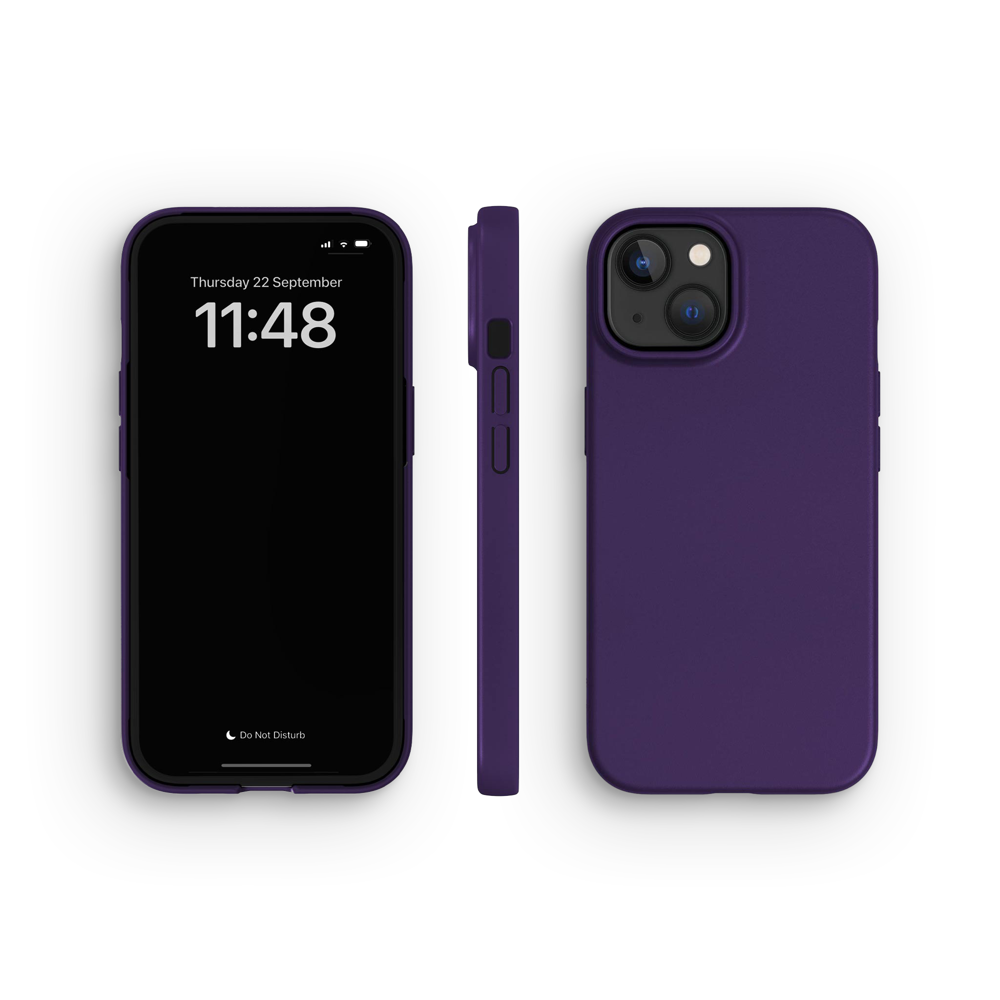 Cover iPhone 15, Blackberry Purple