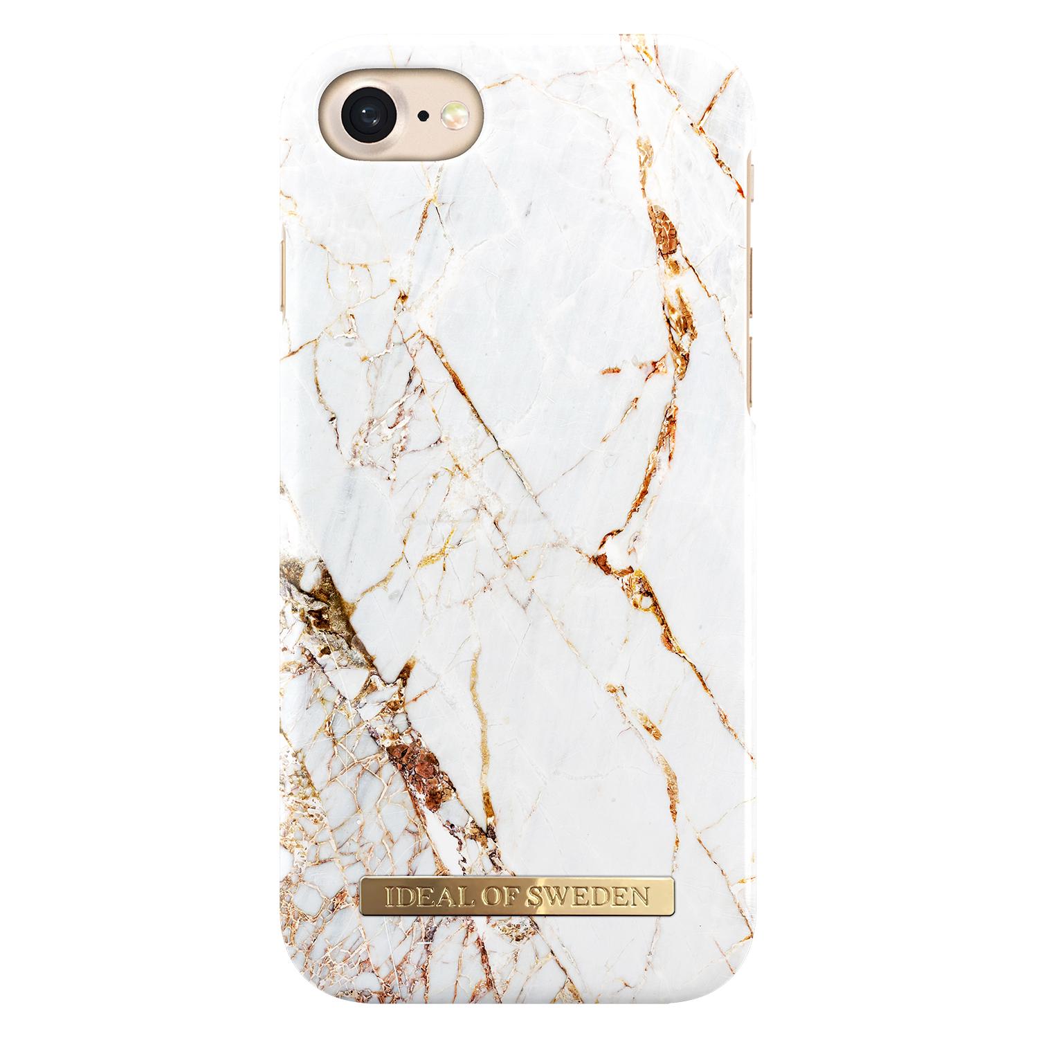 Fashion Case iPhone 6/6S/7/8/SE 2020 Carrara Gold Marble