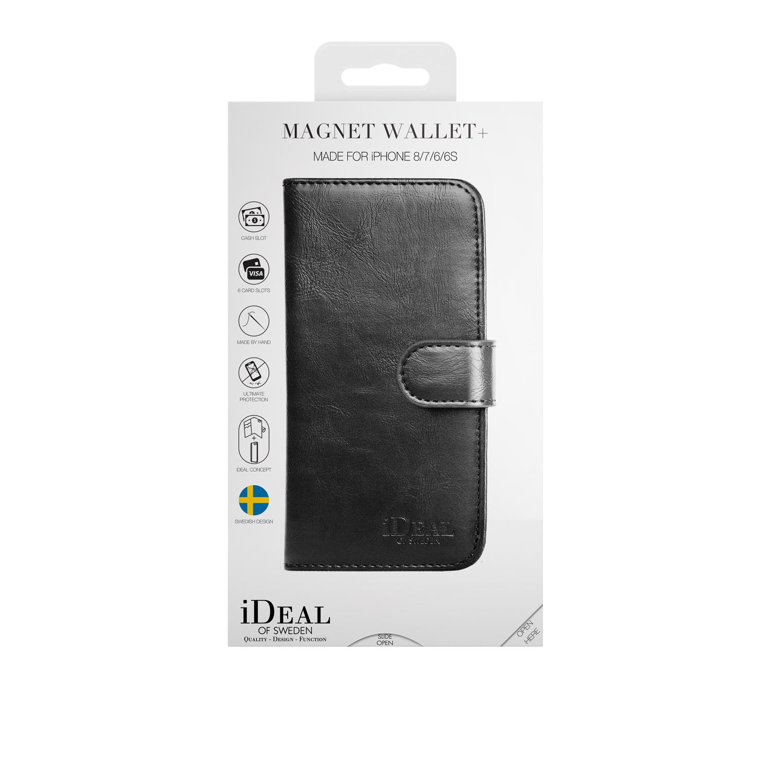 Magnet Wallet+ iPhone SE (2022) Black