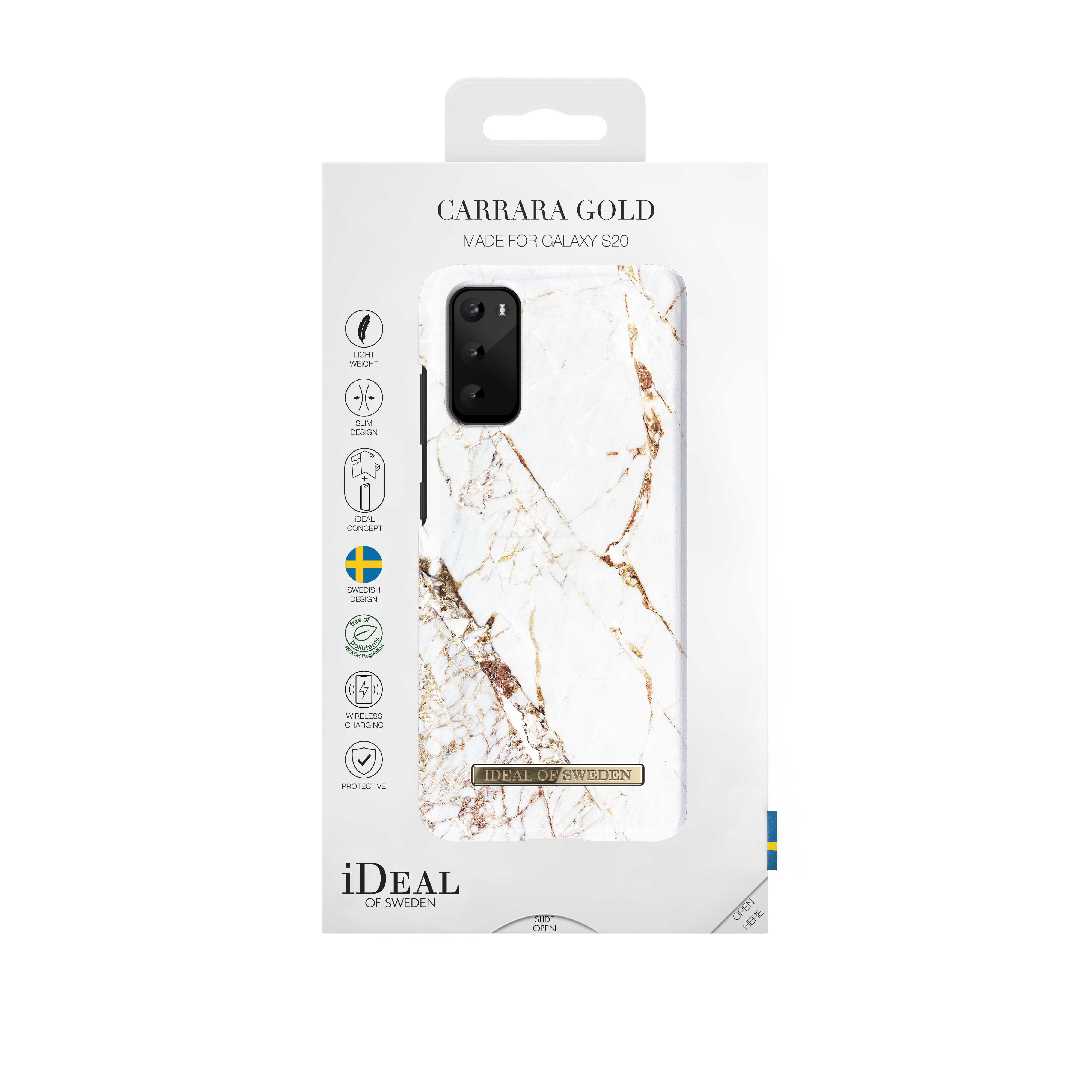 Fashion Case Galaxy S20 Carrara Gold