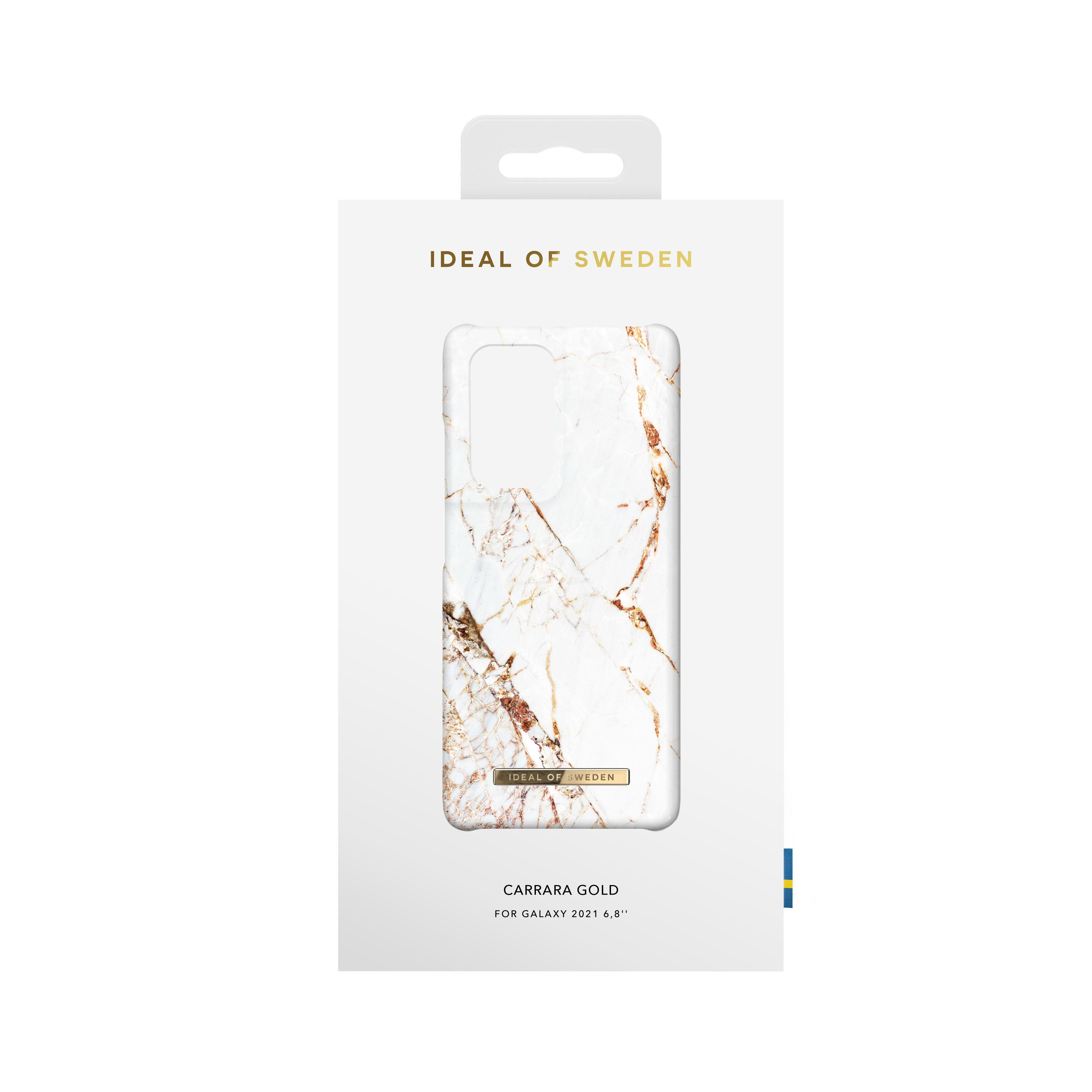 Fashion Case Galaxy S21 Ultra Carrara Gold