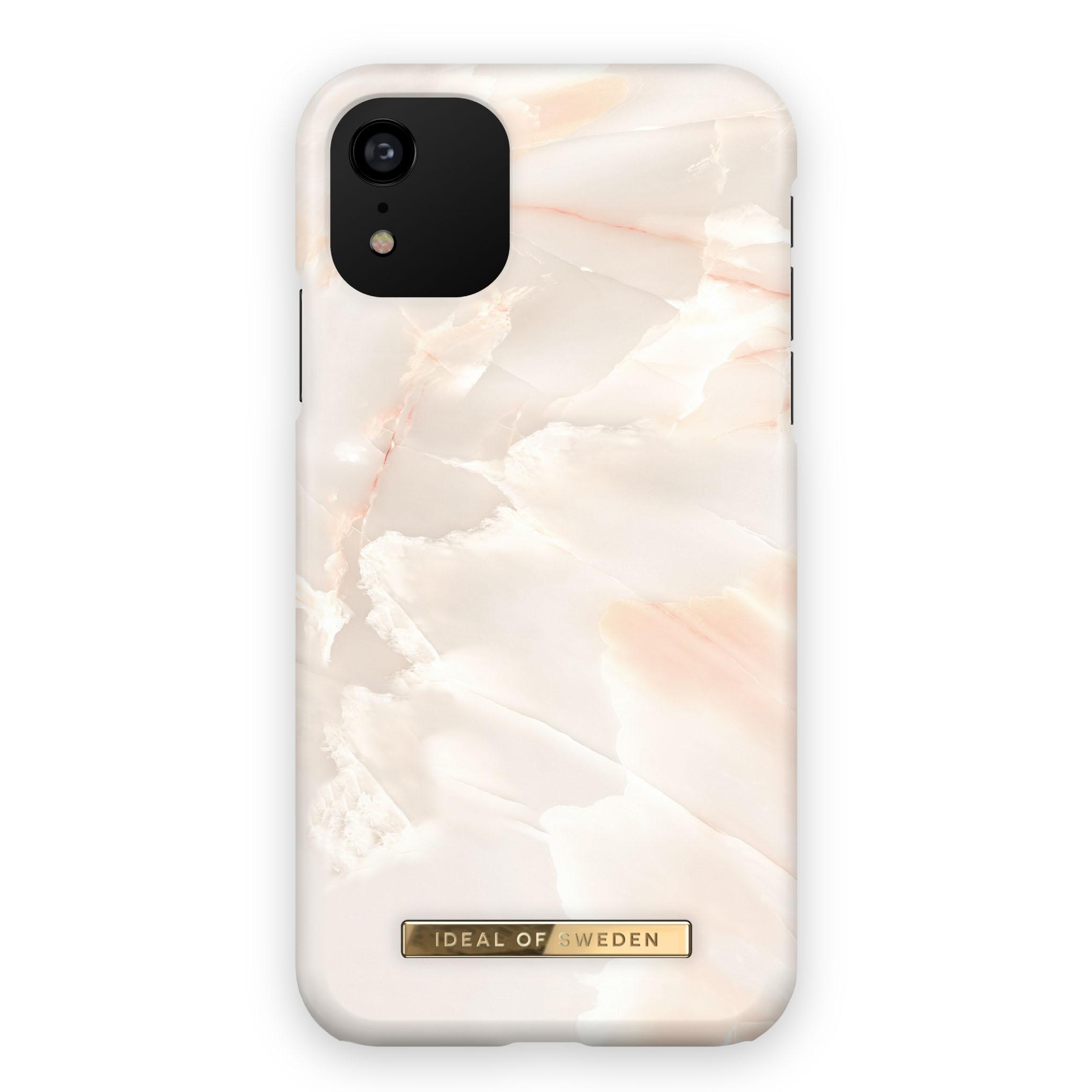 Fashion Case iPhone 11/XR Rose Pearl Marble