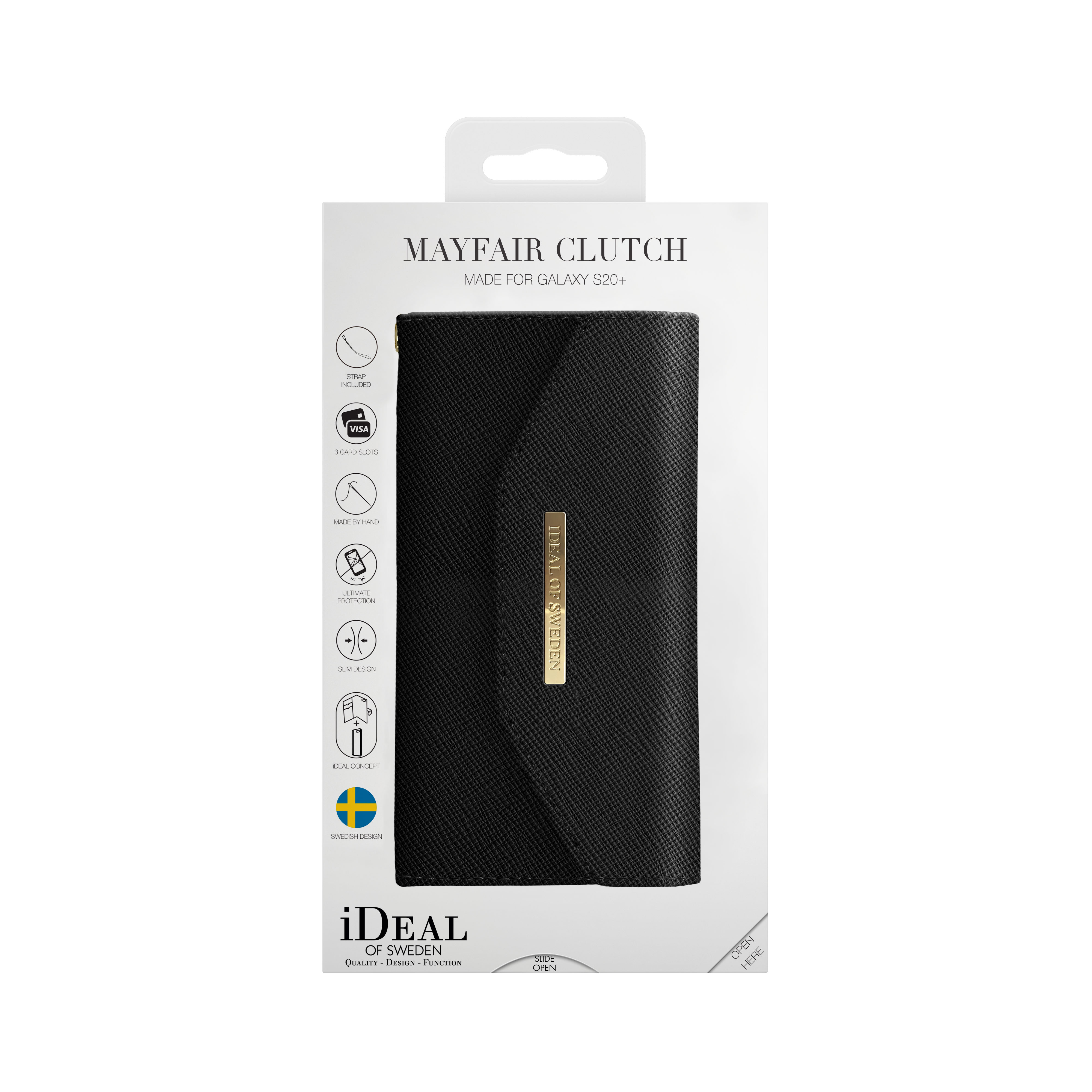 Mayfair Clutch Galaxy S20 Plus Black