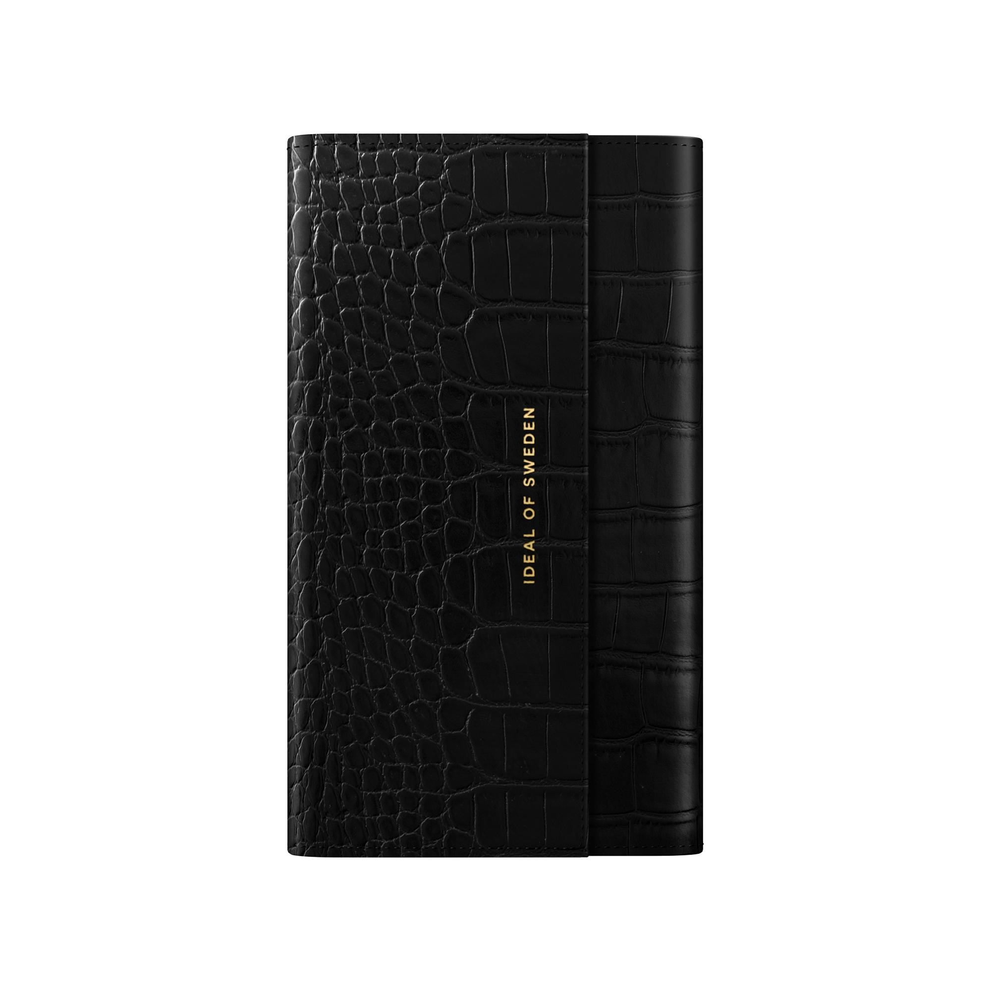 Signature Clutch iPhone 12 Mini Jet Black Croco