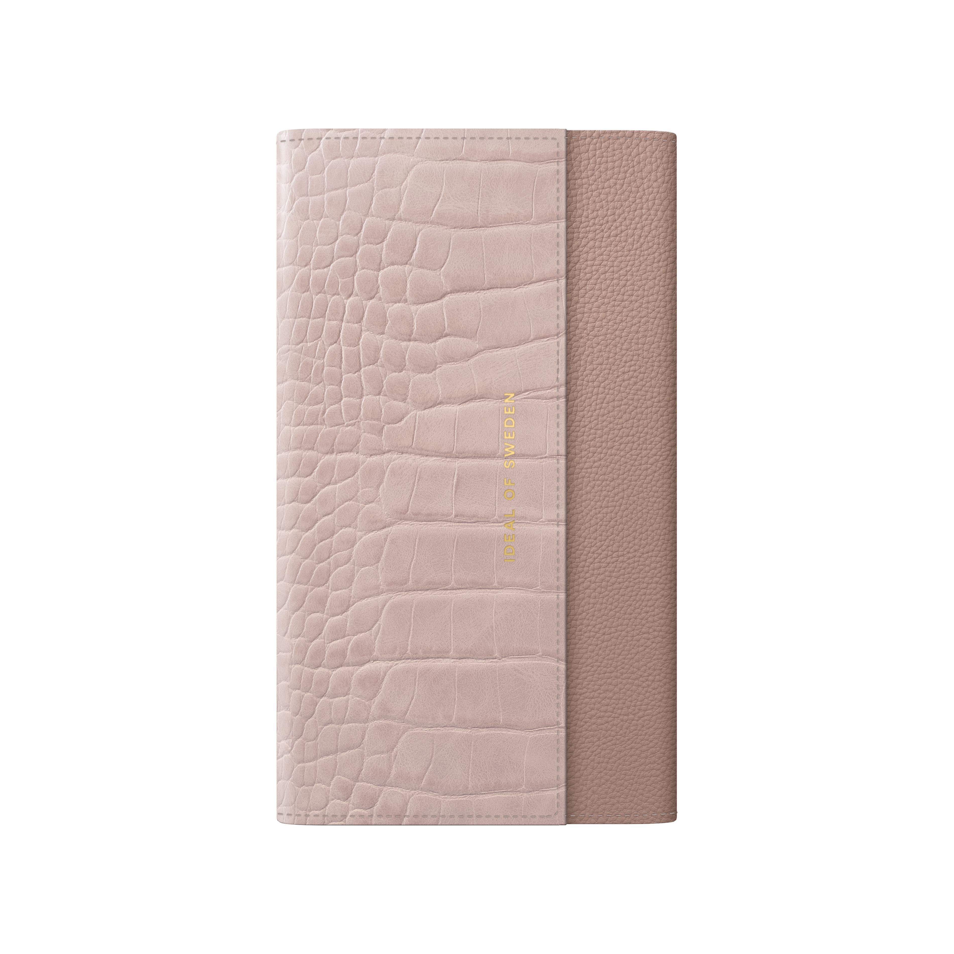 Signature Clutch iPhone 12 Mini Misty Rose Croco