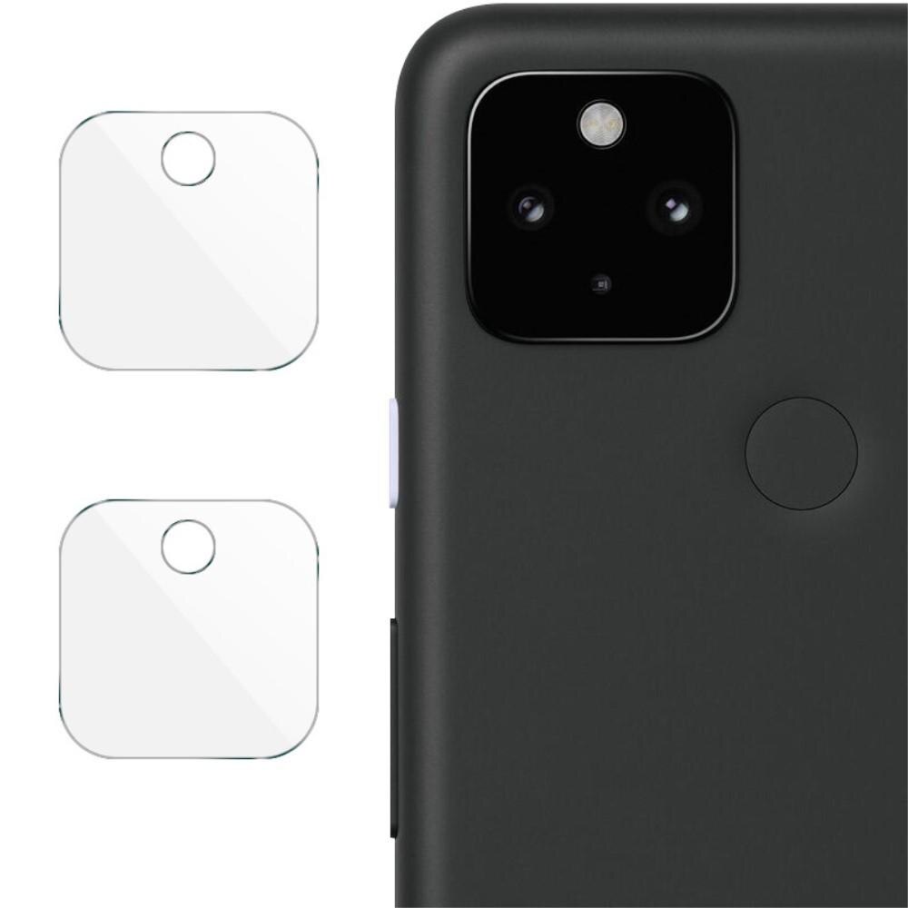 2-pak Hærdet Glas Linsebeskytter Google Pixel 5
