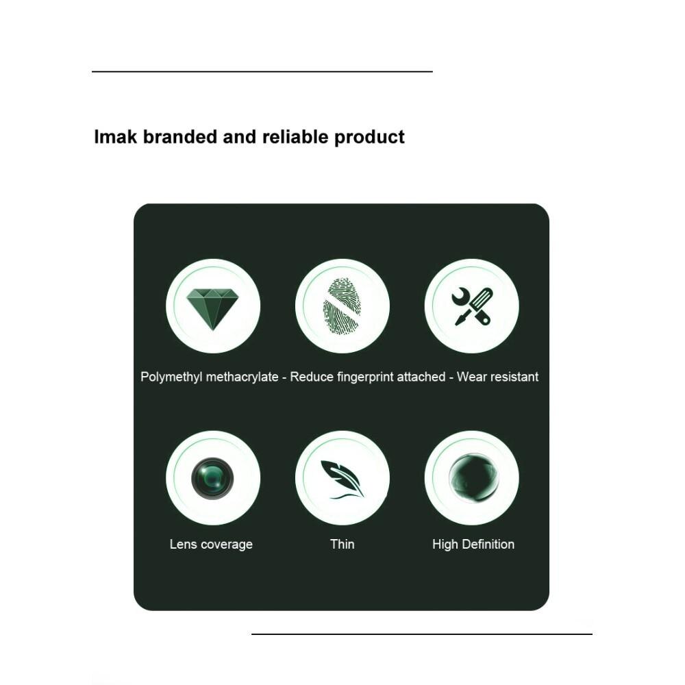 2-pak Hærdet Glas Linsebeskytter Google Pixel 5