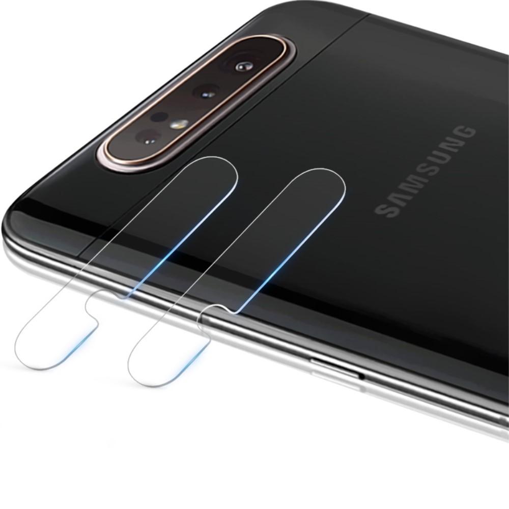 2-pak Hærdet Glas Linsebeskytter Galaxy A80