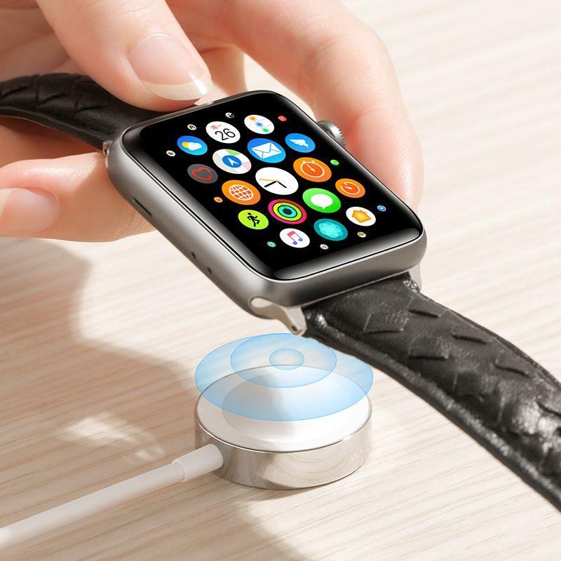 Apple Watch magnetisk opladerkabel hvid (S-IW001S)