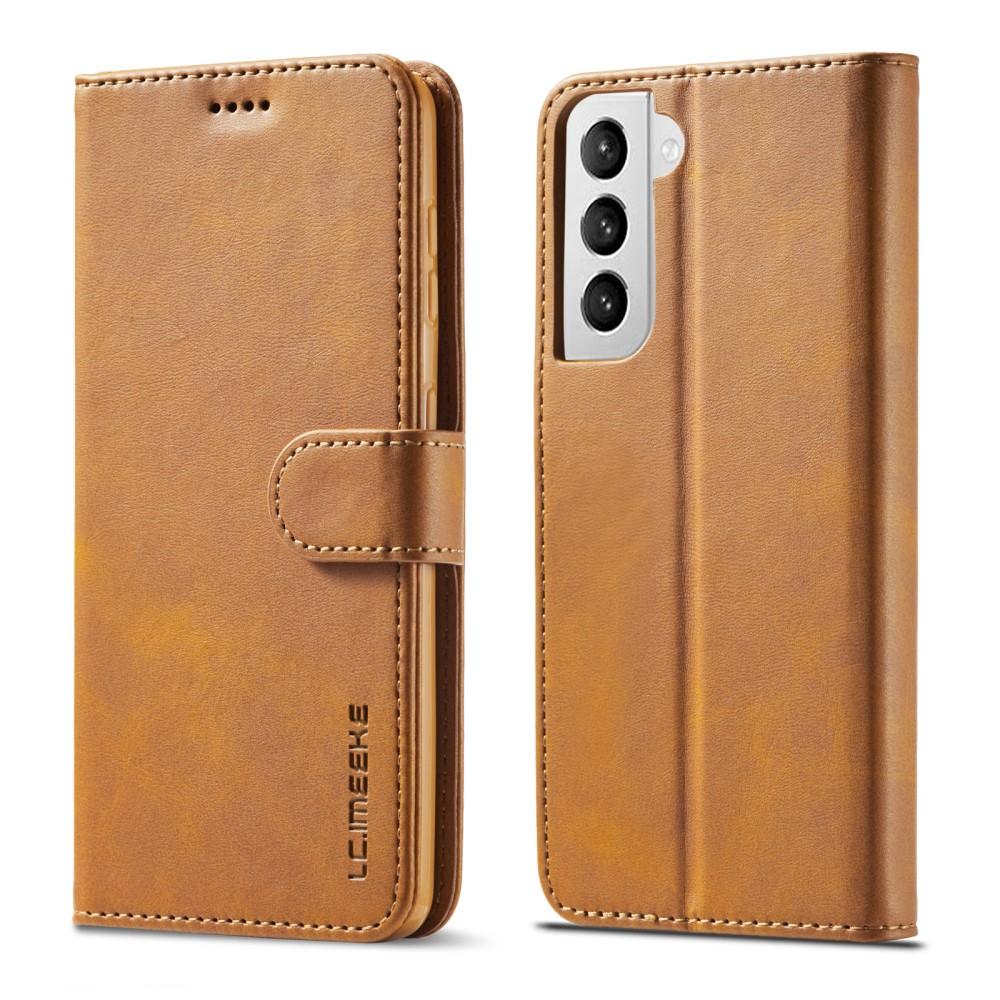 Tegnebogsetui Samsung Galaxy S21 Plus cognac