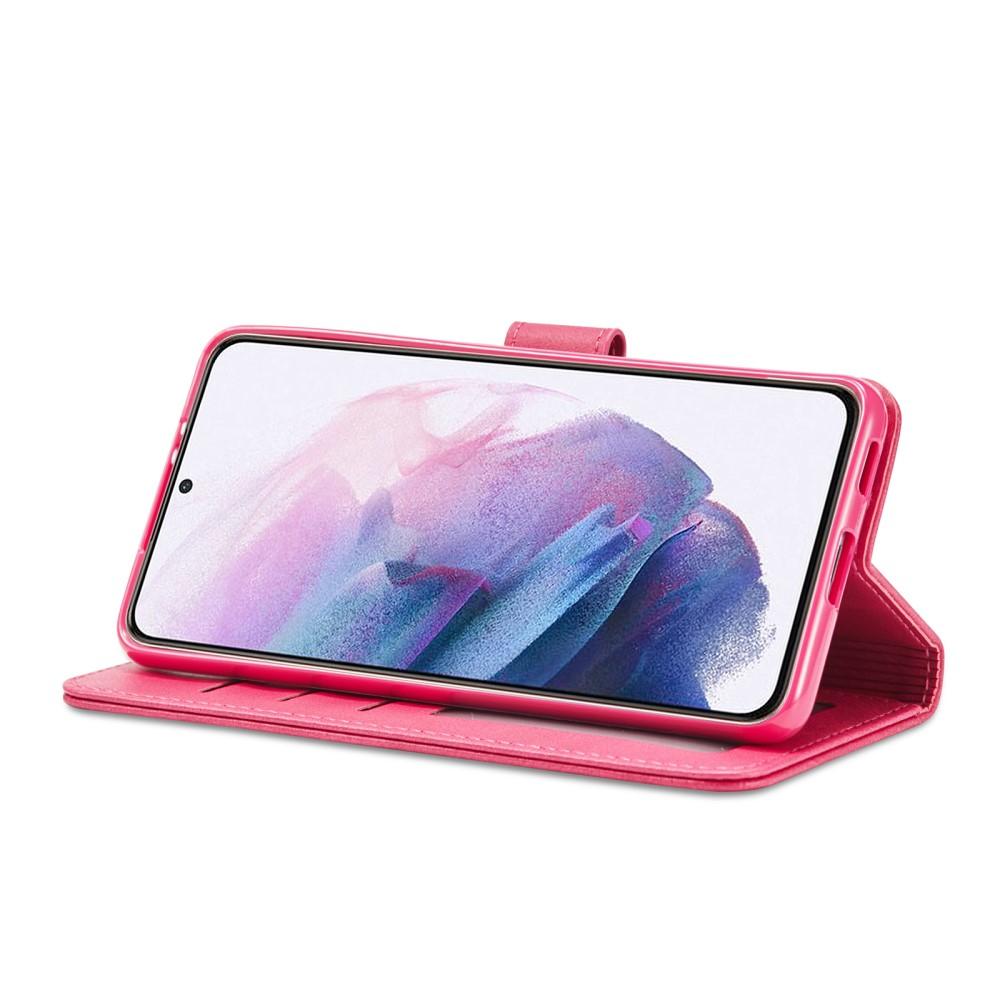Tegnebogsetui Samsung Galaxy S21 lyserød