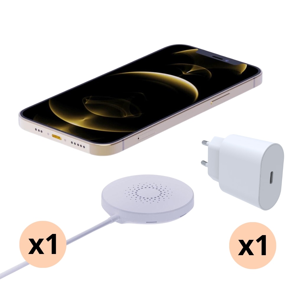 Komplet MagSafe-oplader iPhone 12 Mini - Smartline