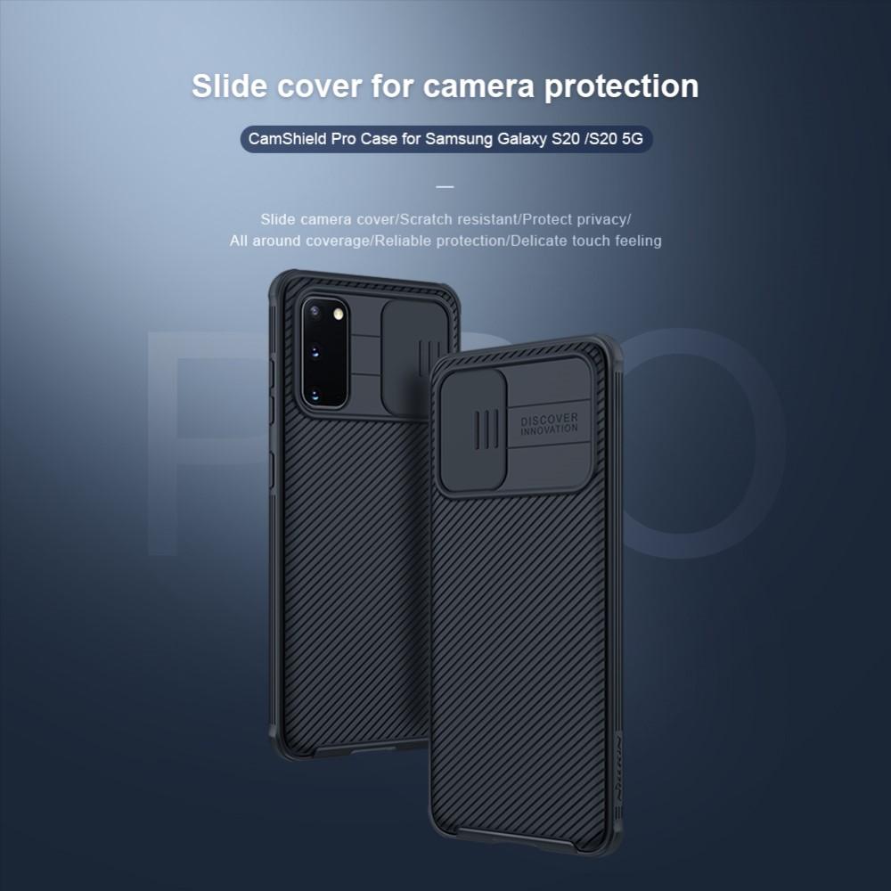 CamShield Cover Samsung Galaxy S20 Sort