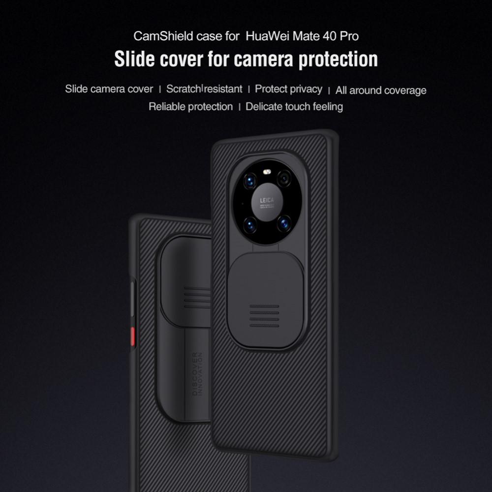 CamShield Cover Huawei Mate 40 Pro Sort
