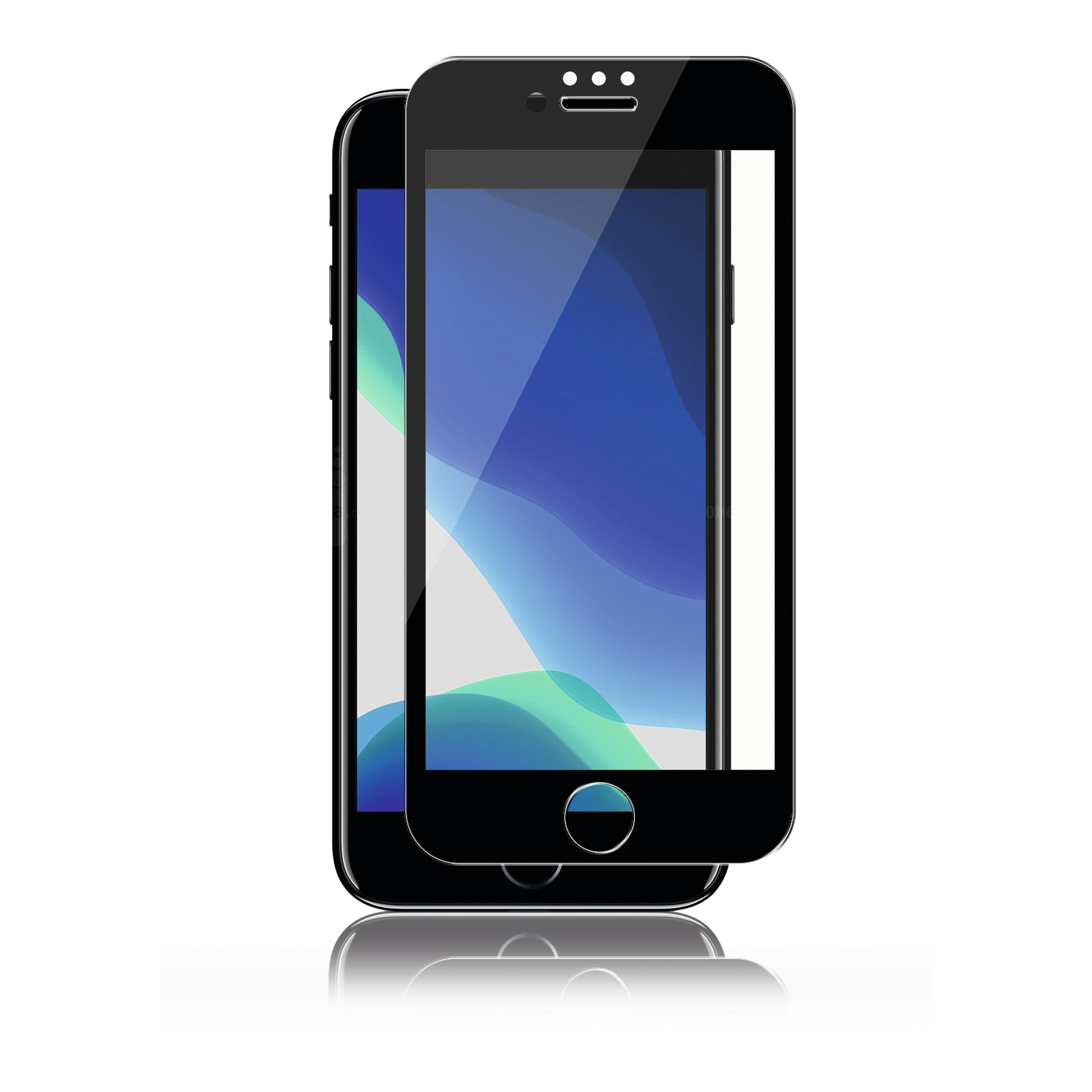 Full-Fit Glass iPhone SE 2020/8/7 Black