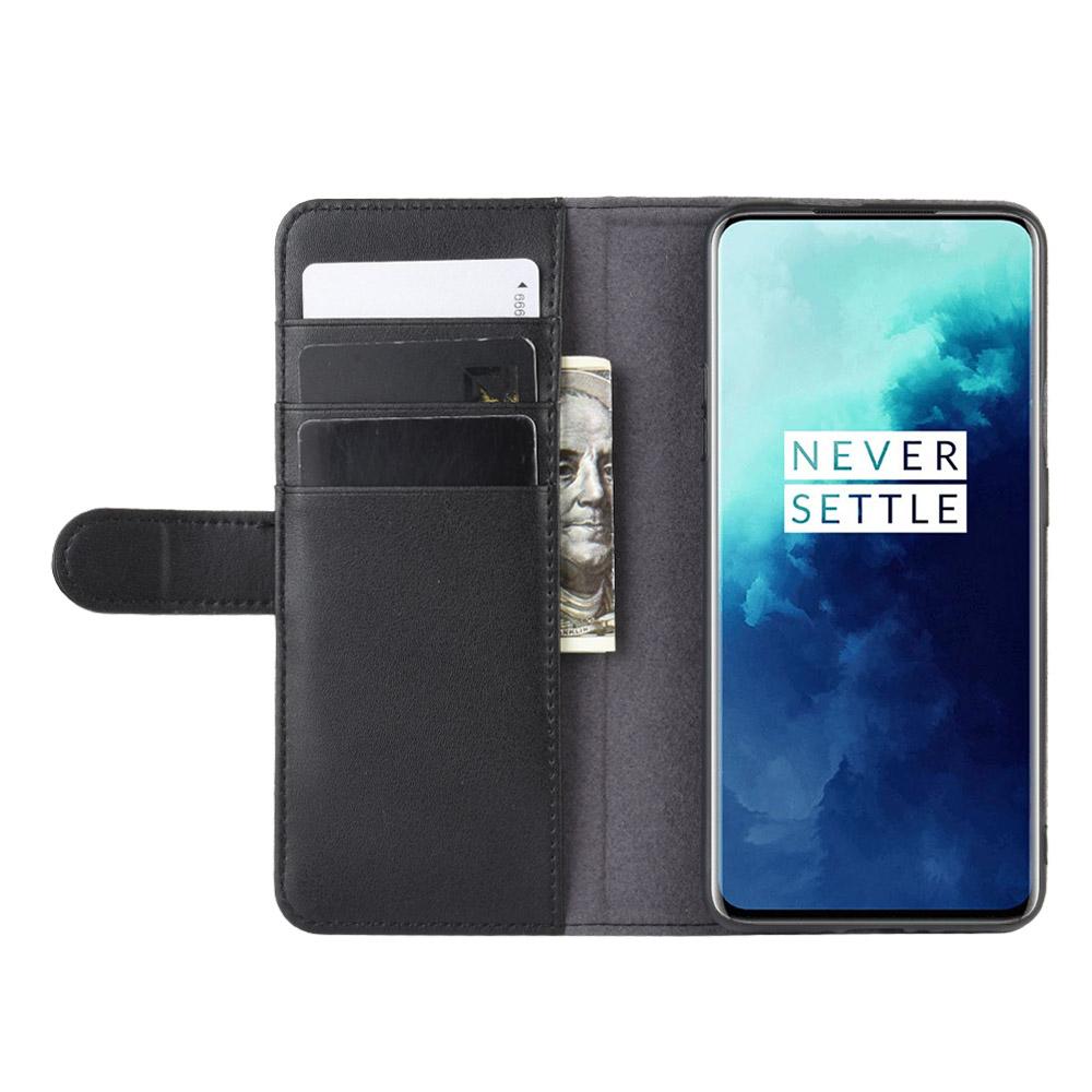 Ægte Læderetui  OnePlus 7T Pro Sort