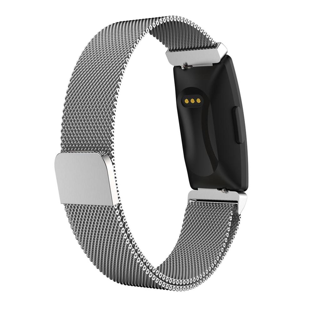 Armbånd Milanese Fitbit Inspire/Inspire HR/Inspire 2 Sølv