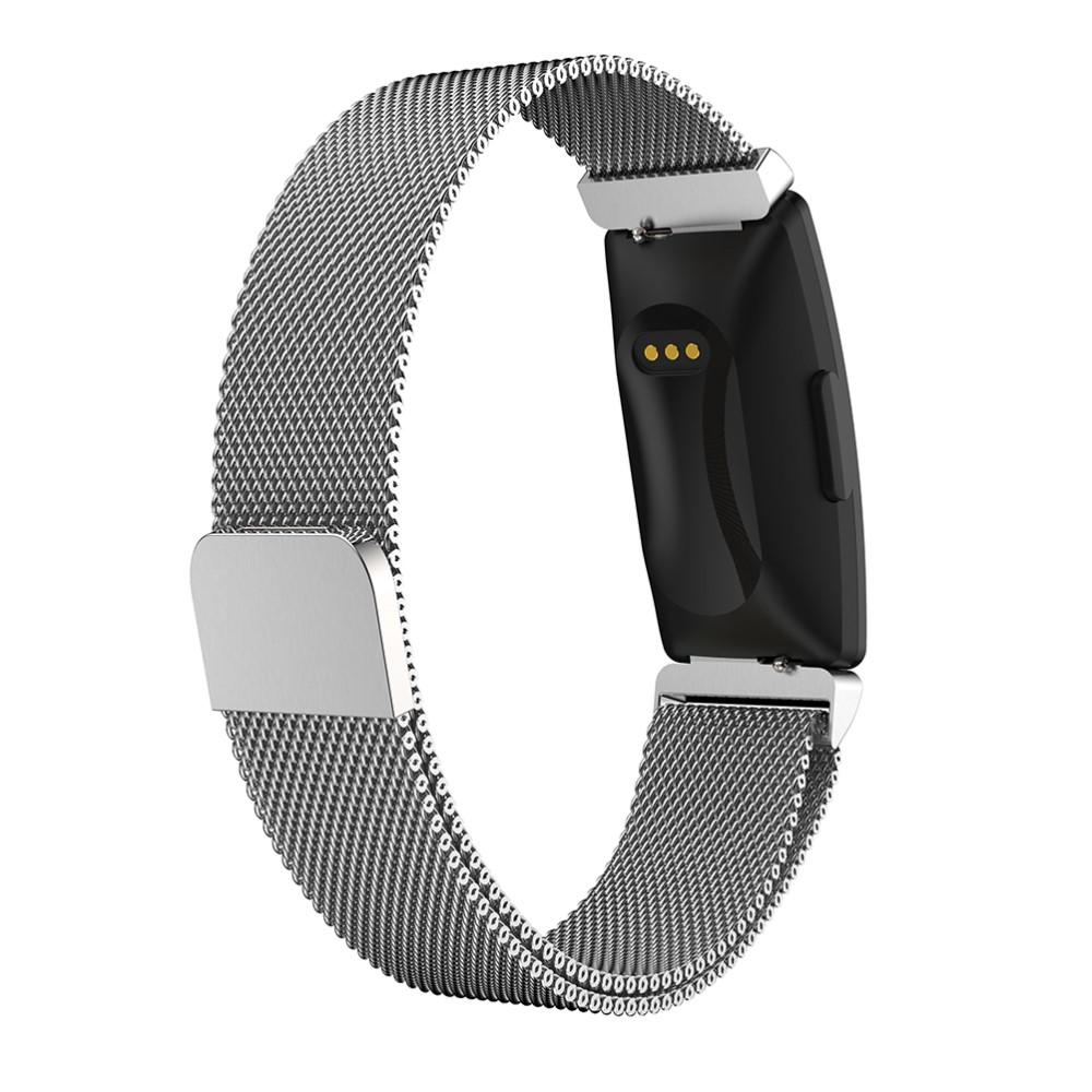 Armbånd Milanese Fitbit Inspire/Inspire HR/Inspire 2 sølv