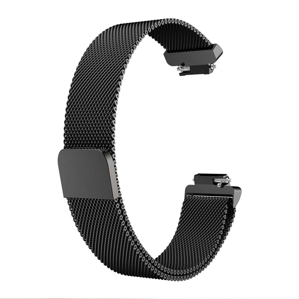 Armbånd Milanese Fitbit Inspire/Inspire HR/Inspire 2 sort