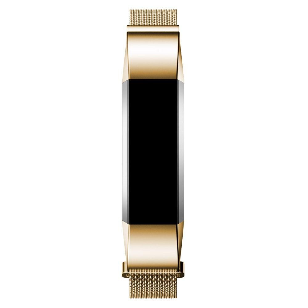 Armbånd Milanese Loop Fitbit Alta/Alta HR guld