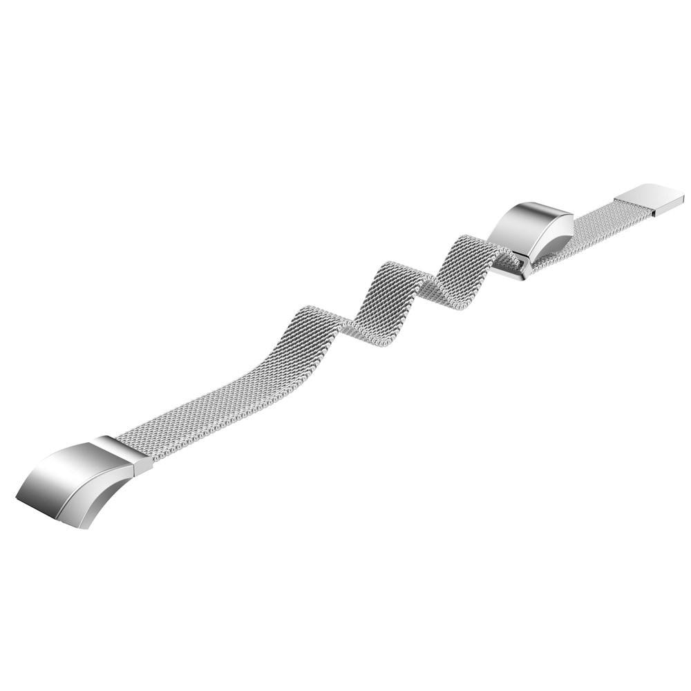 Armbånd Milanese Fitbit Alta HR/Alta Sølv