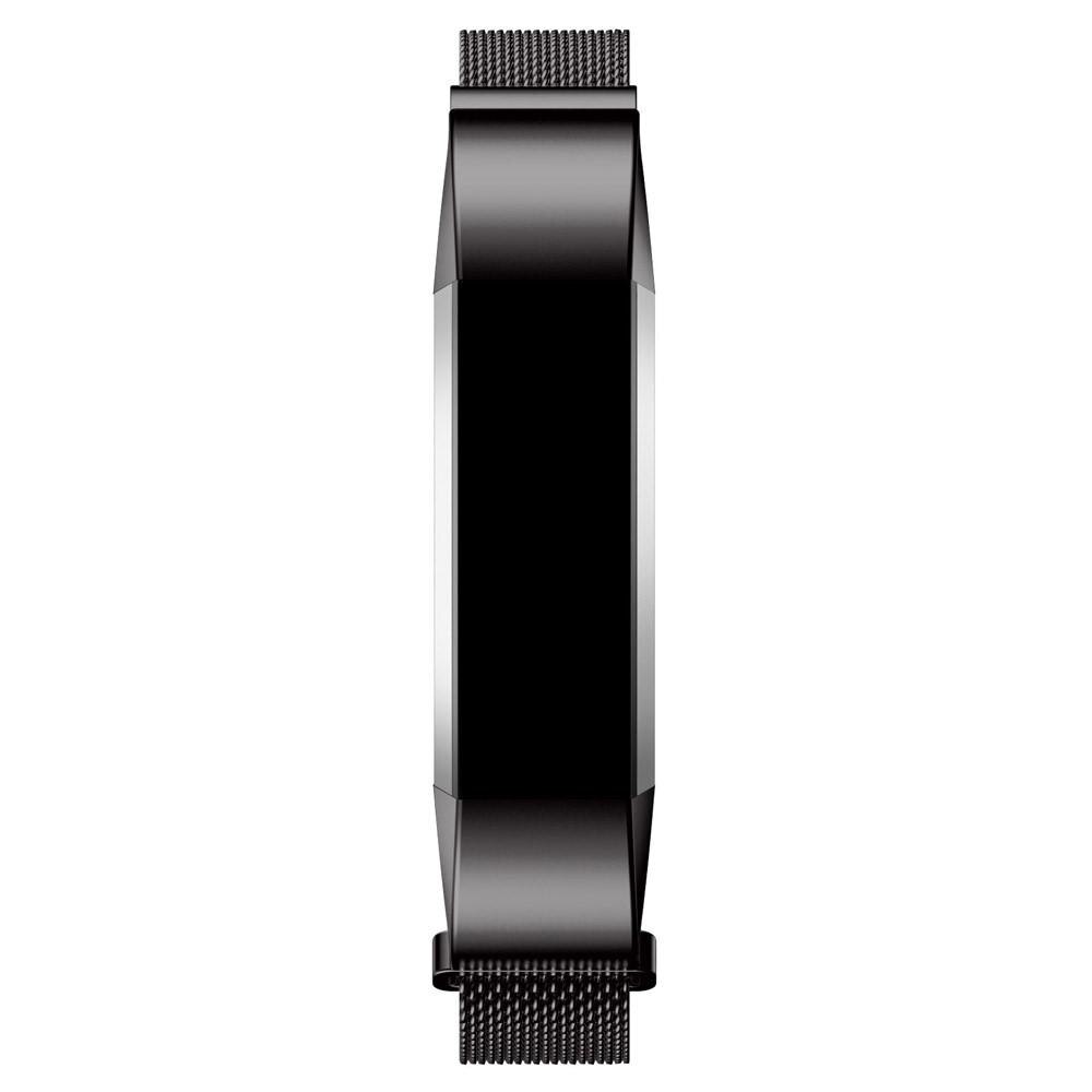 Armbånd Milanese Loop Fitbit Alta/Alta HR sort