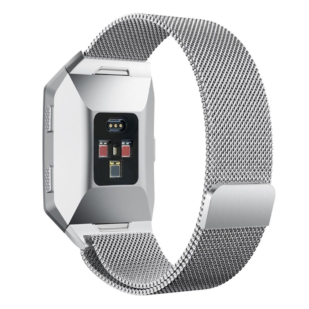 Armbånd Milanese Loop Fitbit Ionic sølv