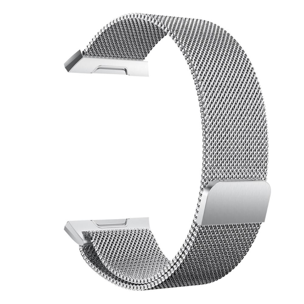 Armbånd Milanese Loop Fitbit Ionic sølv
