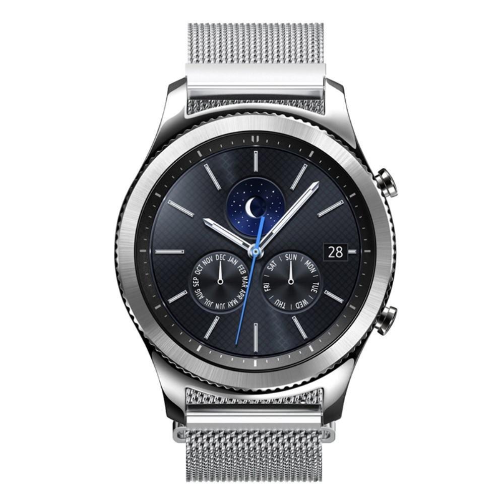 Armbånd Milanese Samsung Gear S3 Frontier Sølv