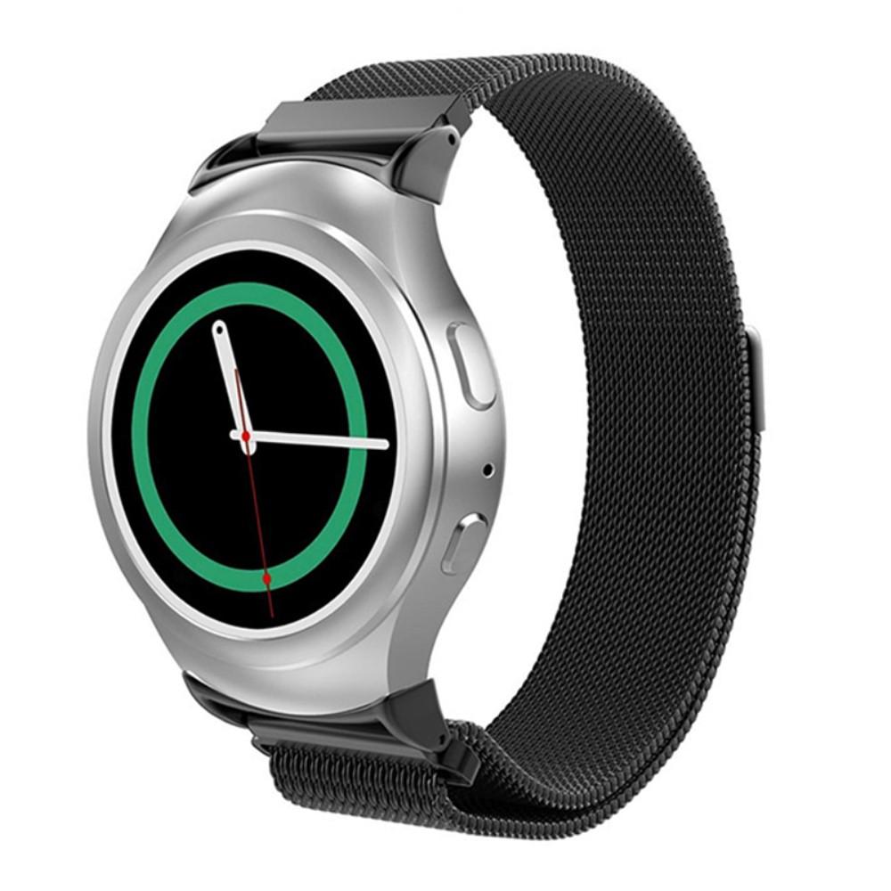 Armbånd Milanese   Sort