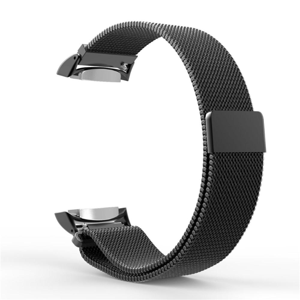 Armbånd Milanese Loop Samsung Gear S2 sort