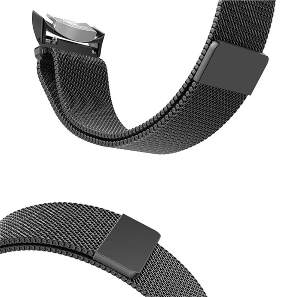 Armbånd Milanese Loop Samsung Gear S2 sort