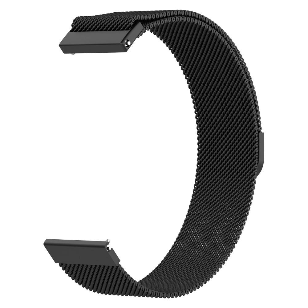 Armbånd Milanese Samsung Galaxy Watch 42mm sort