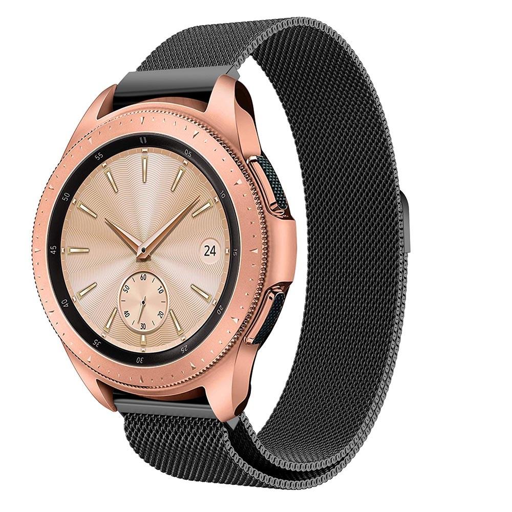 Armbånd Milanese Samsung Galaxy Watch 42mm sort