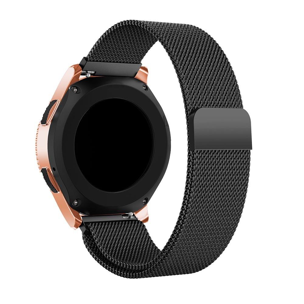 Armbånd Milanese Samsung Galaxy Watch 42mm sort